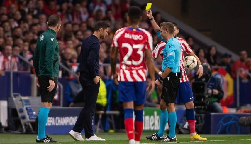 من مباراة أتلتيكو مدريد وليفركوزن (إكس)