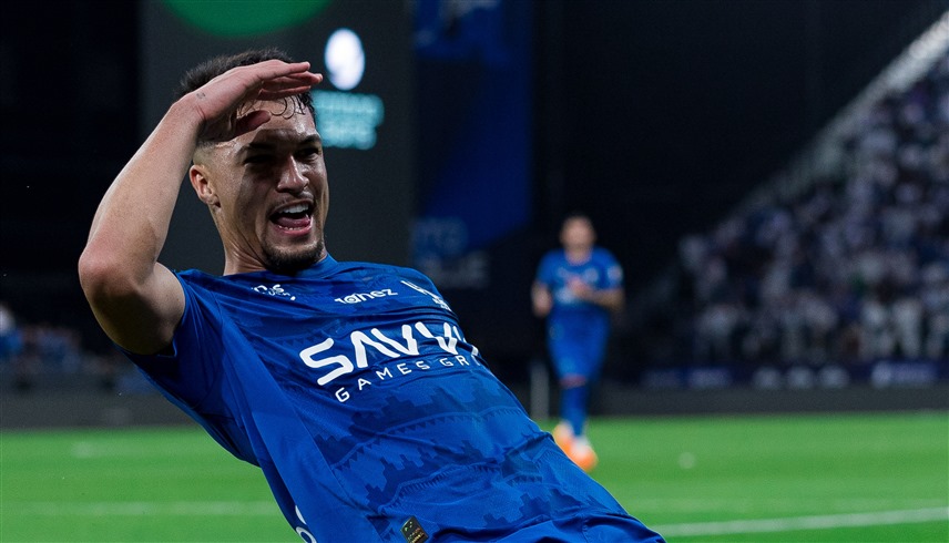 من مباراة الهلال والأخدود (إكس)