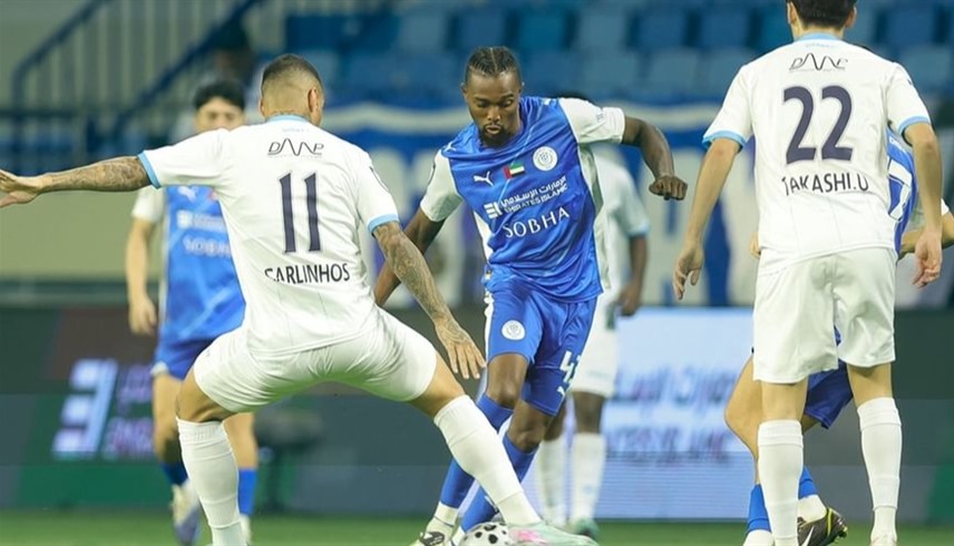 من لقاء النصر ودبا الفجيرة (وام)