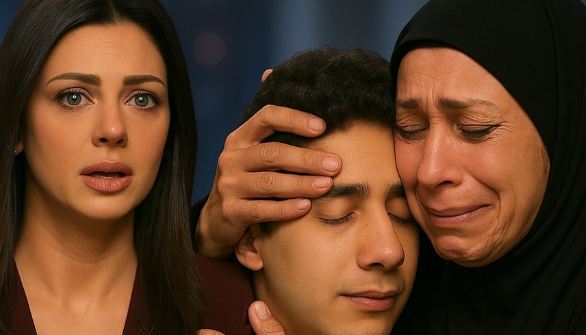 صورة مولدة بواسطة الذكاء الاصطناعي تجسد مشهد لقاء الأم بنجلها (تعبيرية)