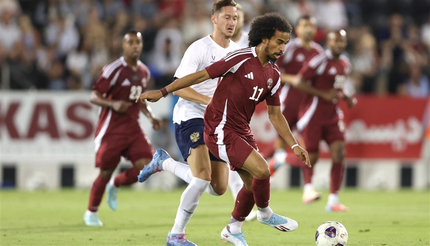 من لقاء قطر وروسيا (إكس)