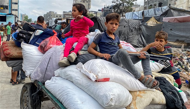 يونيسف: فرار أطفال مدينة غزة أمر "غير إنساني"