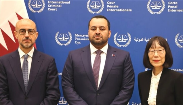 مسؤول قطري يلتقي رئيسة الجنائية الدولية للرد على هجوم إسرائيل