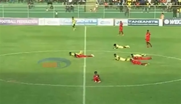 فيديو: سرب نحل يقتحم ملعباً ويقلب المباراة رأساً على عقب