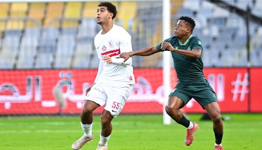 من مباراة الزمالك والاتحاد السكندري (إكس)