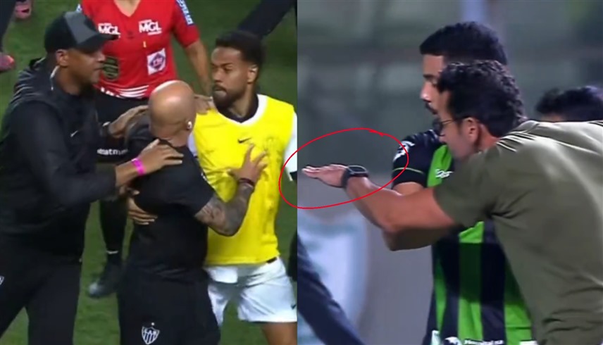 بعد مباراة أمريكا مينيرو وأتلتيكو مينيرو (إكس)