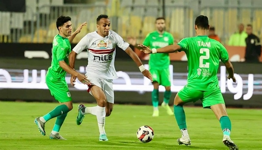 من لقاء الزمالك والمصري (أرشيف)