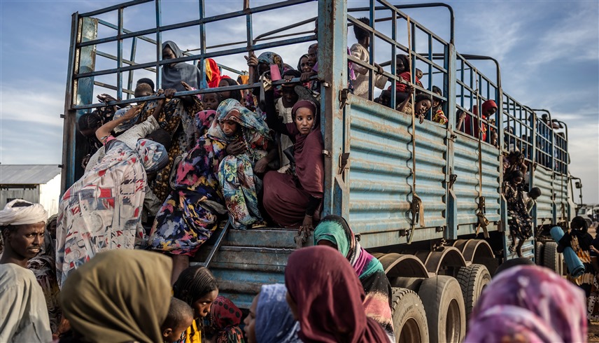 لاجئون في جنوب السودان (أ ف ب)