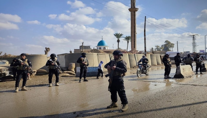 أفراد من عناصر قوى الأمن الداخلي السوري (سانا)