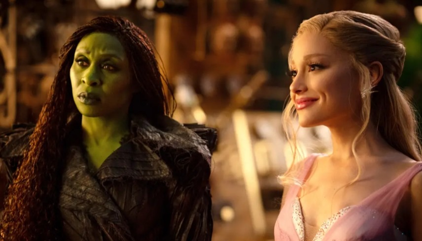 أريانا غراندي وسينثيا إريفو من فيلم "Wicked"