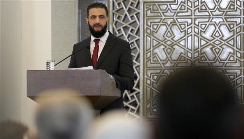 الرئيس السوري  أحمد الشرع (أرشيف)