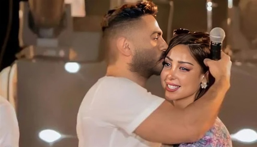 تامر حسني وبسمة بوسيل "أرشيفية"