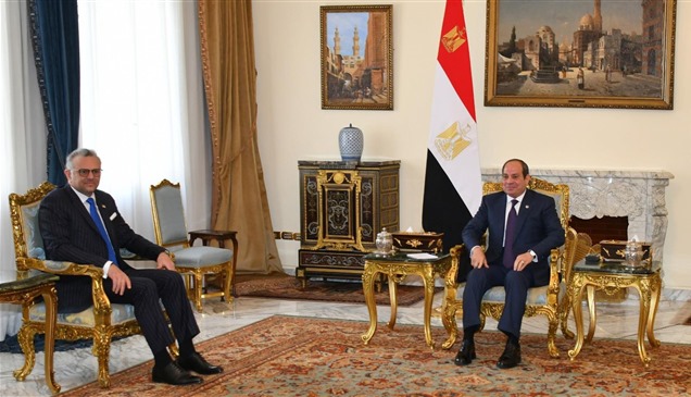السيسي يبحث مع مستشار ترامب خفض التصعيد في المنطقة