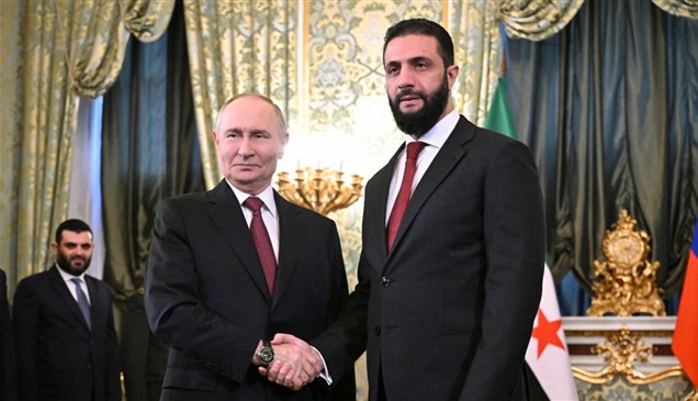 الشرع يزور موسكو للقاء بوتين