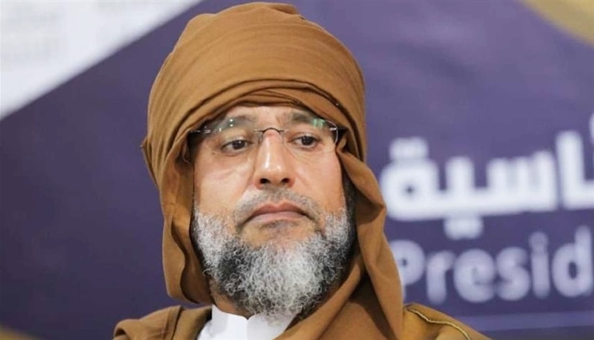 سيف الإسلام القذافي، أحد أبناء الزعيم الليبي الراحل معمر القذافي (إكس)