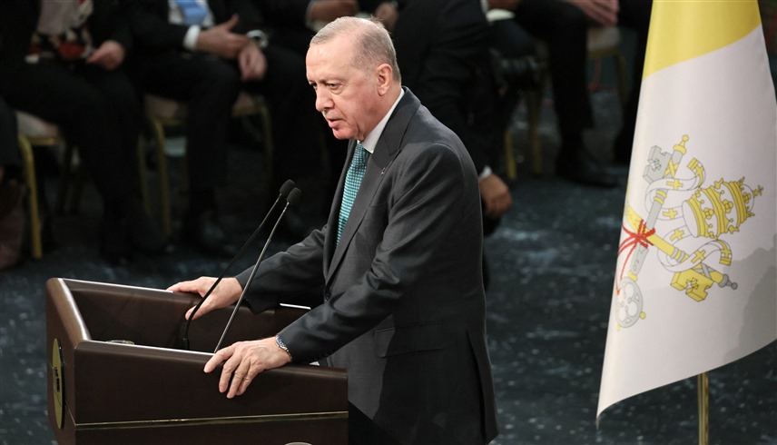 الرئيس التركي رجب طيب أردوغان (أ ف ب)