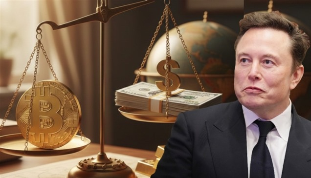 خداع الدولار ونهاية النقود.. ماسك يفجر قنبلة اقتصادية والبيتكوين هو الرهان