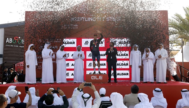 البلجيكي ريمكو إيفينيبول بطلاً للمرحلة الثانية من طواف الإمارات 