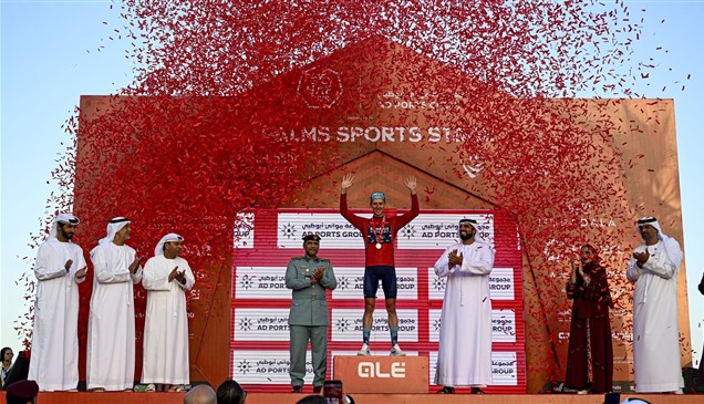 الإيطالي جوناثان ميلان يفوز بالمرحلة الـ4 من طواف الإمارات 2026