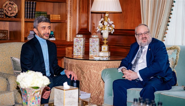 عبدالله بن زايد يبحث مع المبعوث الأمريكي ترسيخ ثقافة التعايش والسلام