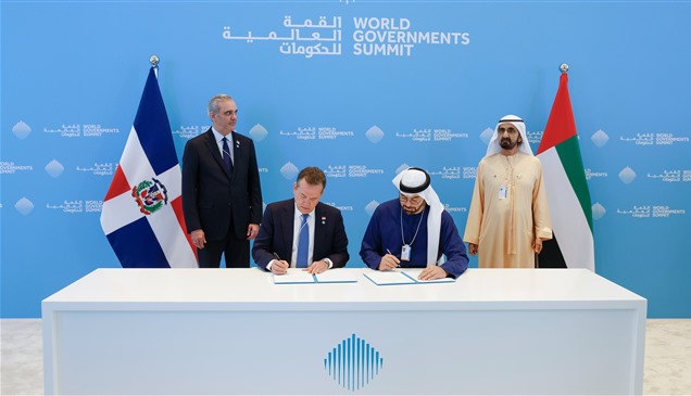 محمد بن راشد يشهد شراكة لتنظيم حوار القمة العالمية للحكومات في أمريكا اللاتينية والكاريبي