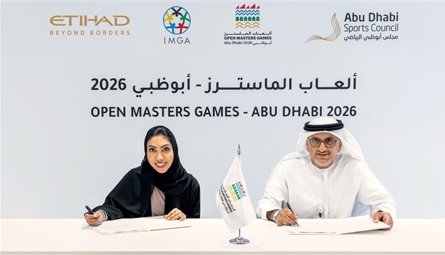 الاتحاد للطيران شريكاً رسمياً لألعاب الماسترز "أبوظبي 2026"
