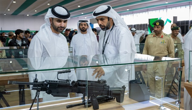 منصور بن محمد يشهد منافسات اليوم الثاني لتحدي الإمارات للفرق التكتيكية