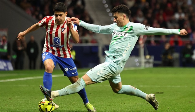 بيتيس يثأر من "خماسية الكأس" ويُسقط أتلتيكو مدريد