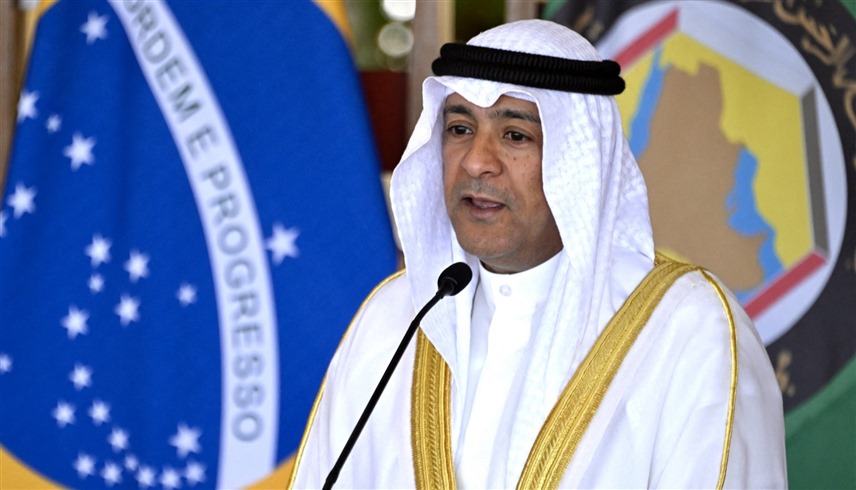 الأمين العام لمجلس التعاون لدول الخليج جاسم محمد البديوي (أ ف ب)