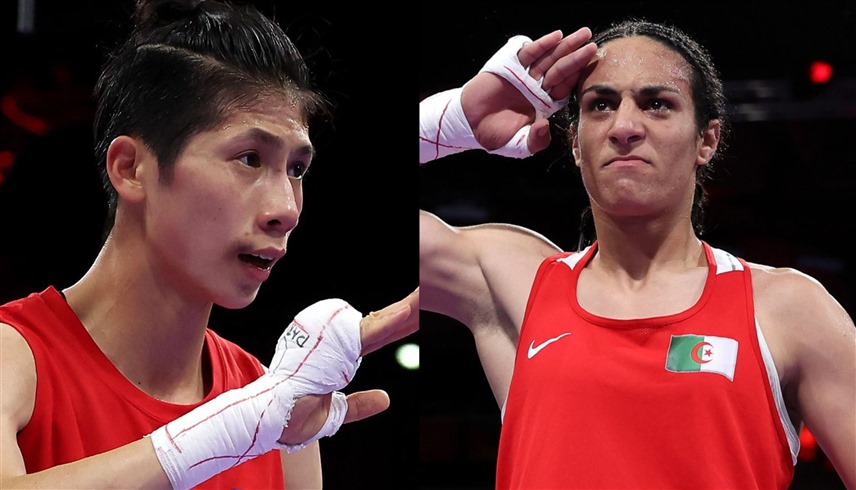 إيمان خليف ولين يو-تينغ (رويترز)
