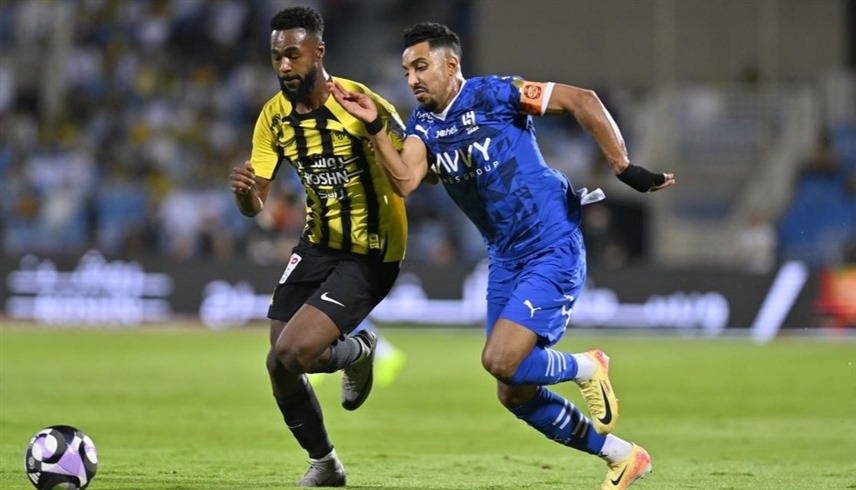 من لقاء الهلال والاتحاد (إكس)