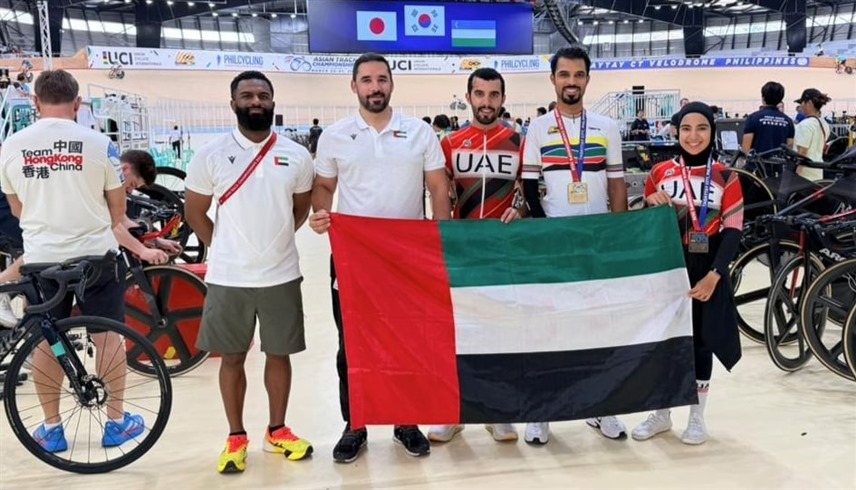 منتخب الإمارات للدراجات (وام)