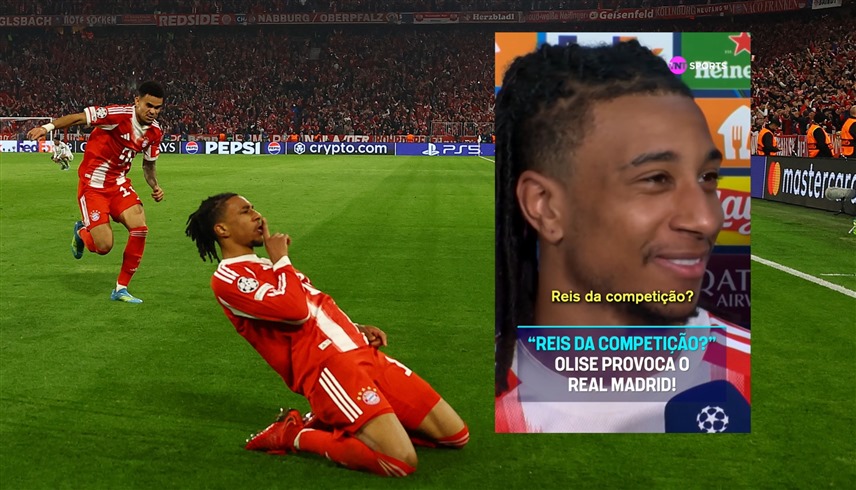 من مباراة بايرن ميونخ وريال مدريد (رويترز)