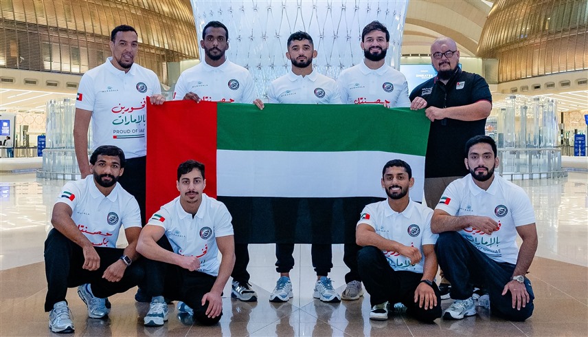 منتخب الإمارات للجوجيتسو (وام) 