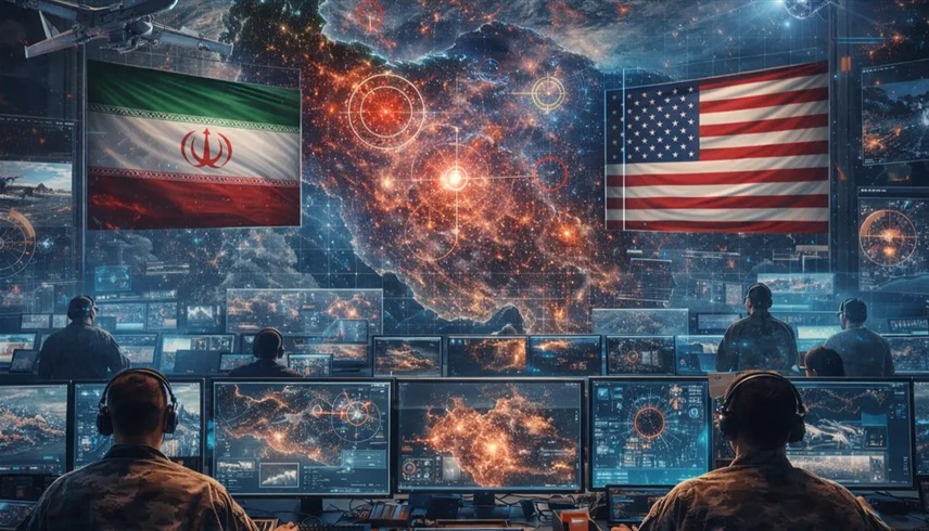الحرب الأمريكية الإيرانية (صورة مولدة بواسطة الذكاء الاصطناعي)