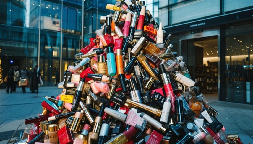 مواد تجميل من القمامة