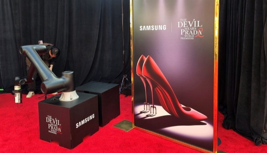 دعاية سامسونغ في قلب عروض  "The Devil Wears Prada 2"