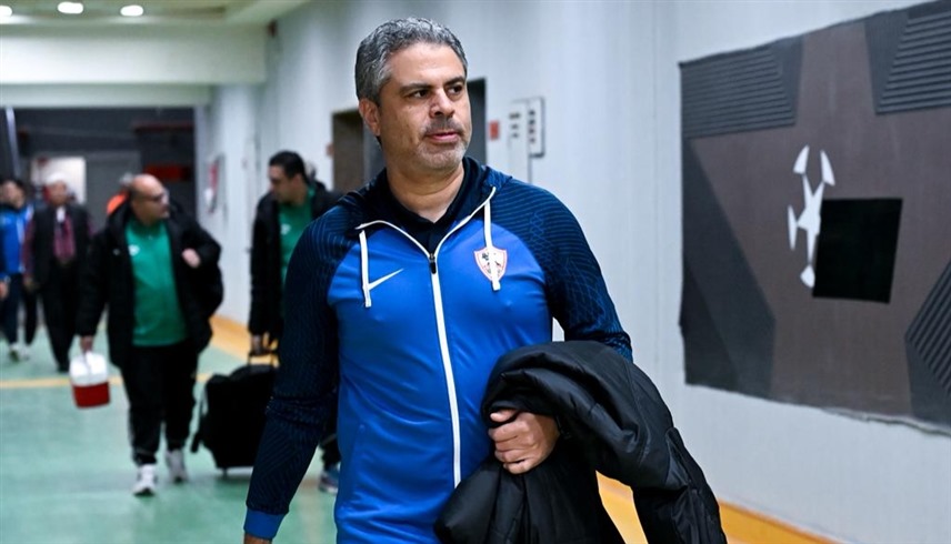 مدرب الزمالك معتمد جمال (إكس النادي الرسمي)