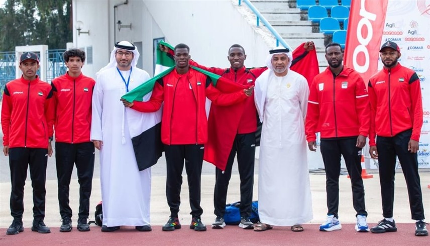 منتخب الإمارات لألعاب القوى (وام)