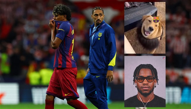 بـ"نظارات ليبرون جيمس" وأسد مزيف.. أتلتيكو مدريد يسخر من برشلونة ويامال