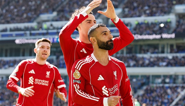 محمد صلاح يكتب التاريخ مع ليفربول بـ283 مساهمة 