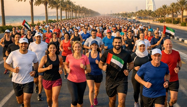 "كلنا من أجل الإمارات".. 2000 متسابق في سباق "تداوي" 