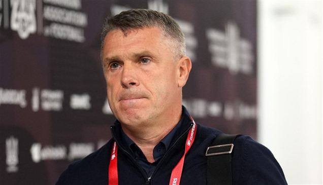 ريبروف يتنحى عن تدريب منتخب أوكرانيا