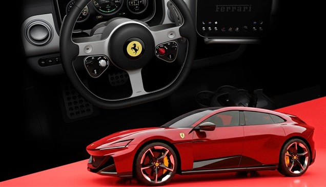 لمسة آيفون على قطعة خارقة.. أسرار صناعة "لوس" أول سيارة كهربائية فاخرة من فيراري 