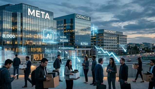 ميتا وأوراكل ومايكروسوفت.. تسريح 47 ألف موظف في شهر واحد