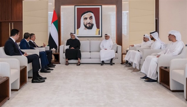 خالد بن محمد بن زايد يبحث مع رئيس "نوبنك" فرص التوسع المالي في أبوظبي