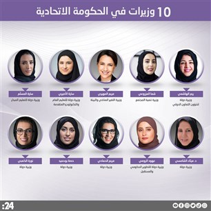 10 وزيرات في الحكومة الاتحادية 