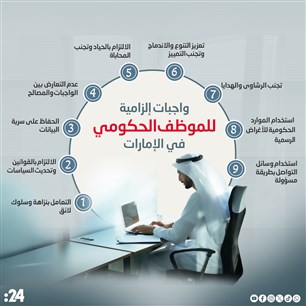 واجبات إلزامية للموظف الحكومي في الإمارات