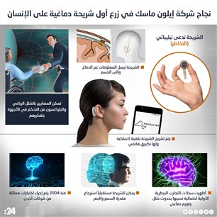 أول شريحة دماغية على الإنسان