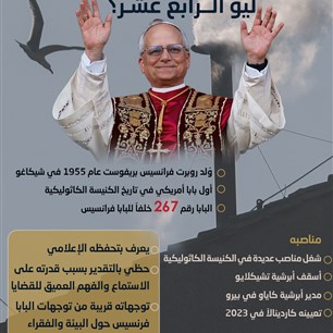 ماذا تعرف عن بابا الفاتيكان الجديد ليو الــرابع عشـر؟